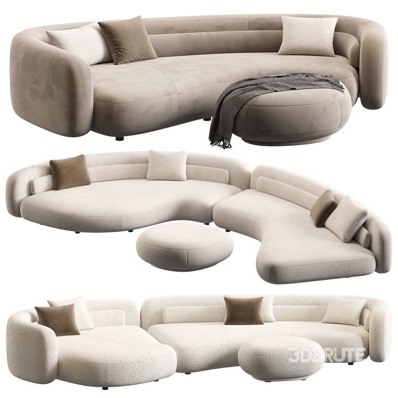 Bezier sofa by Minotti | 3 in 1 Image 3