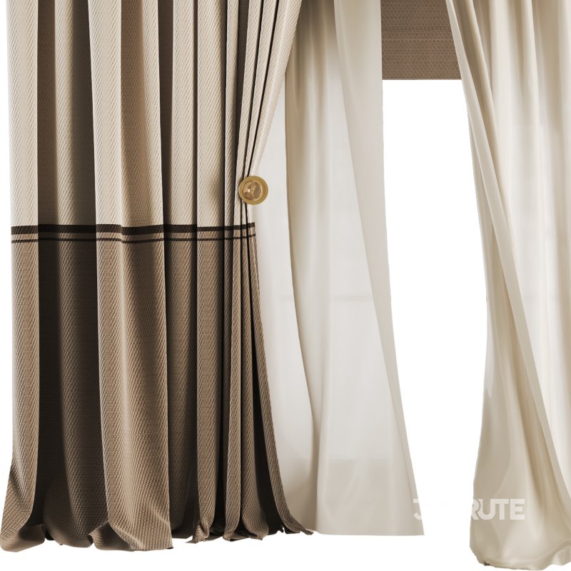 Silk and Cotton Curtain 043 Image 3