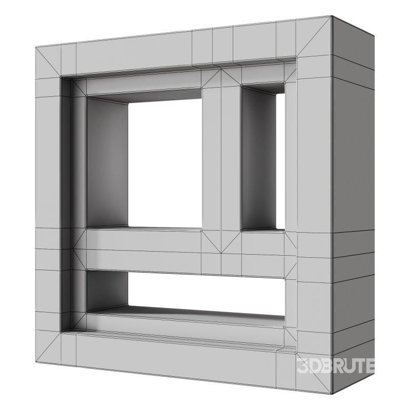 Modular Wall 11 Divisia White by Tesselle Image 3