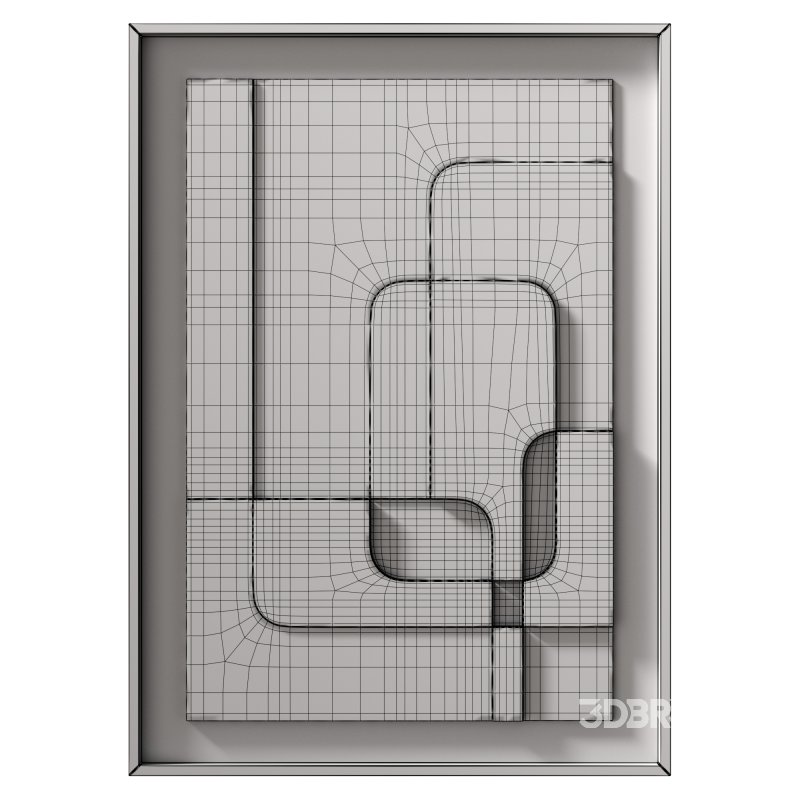 Decorative panel 3D ART RELIEF 03 Image 4