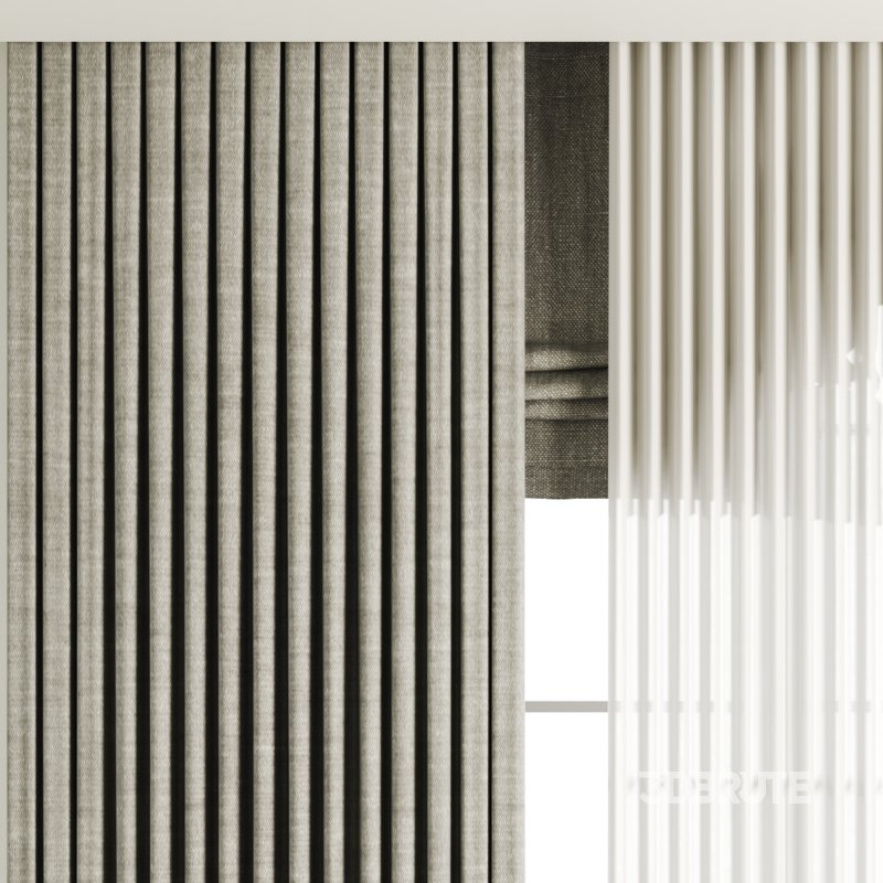 Silk and Cotton Curtain 032 Image 3