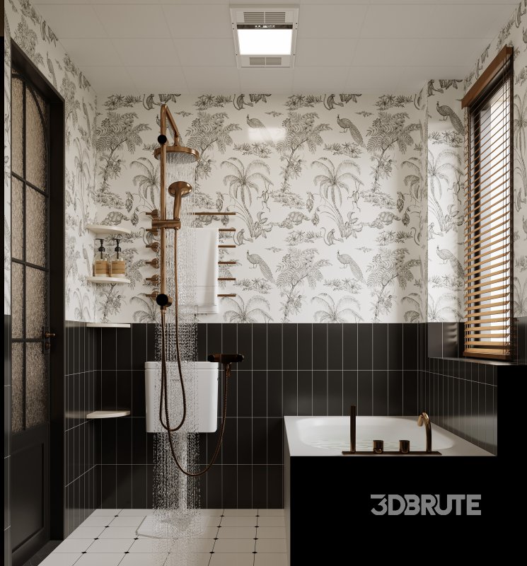 Luxurious living room and dining room kitchen bedroom bathroom Image 12