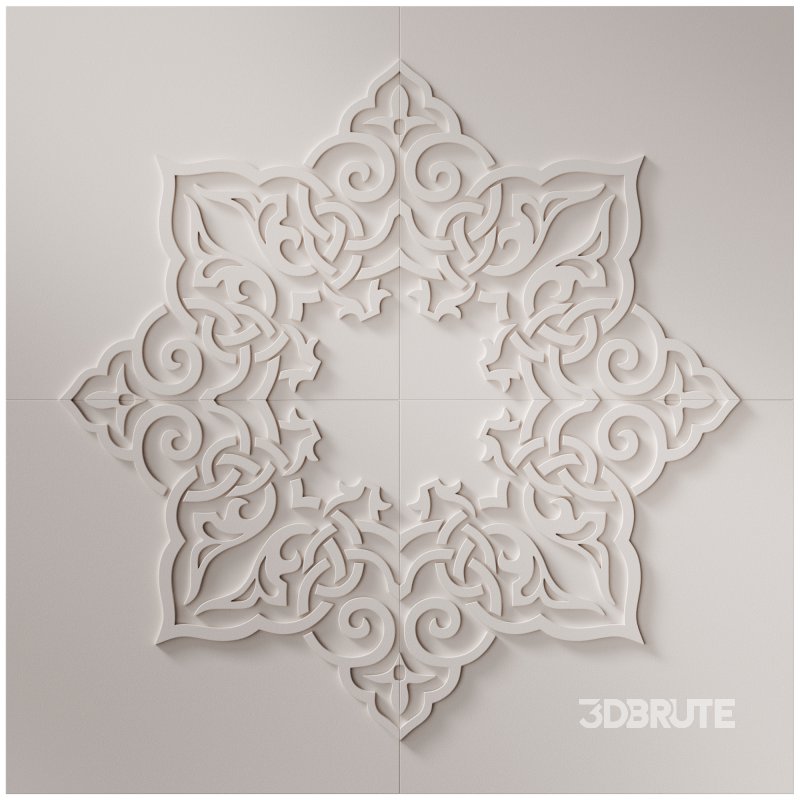 3d panel “EAST-4” by Gesso 3d Image 1