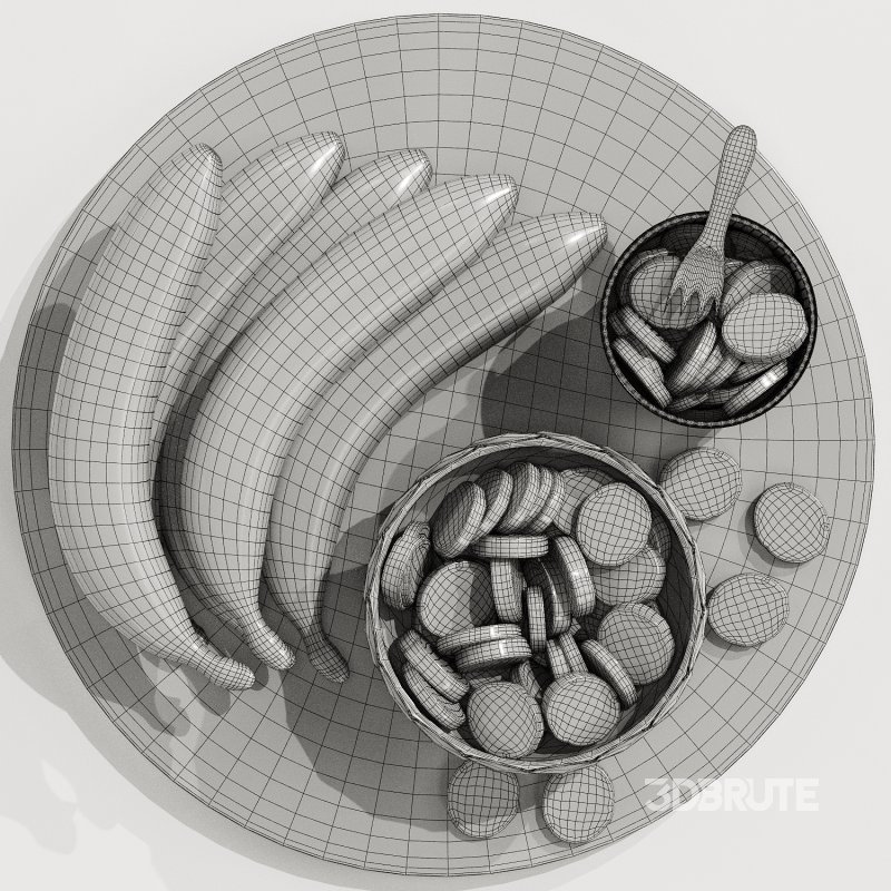 Wood Centerpiece with Banana Image 5