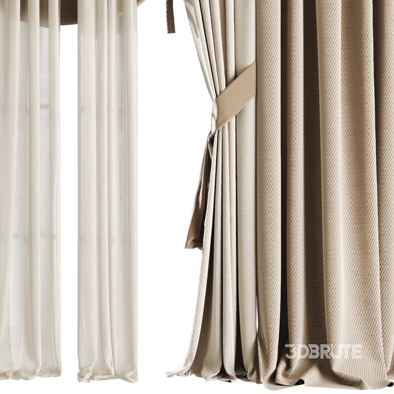 Silk and Cotton Curtain 035 Image 3