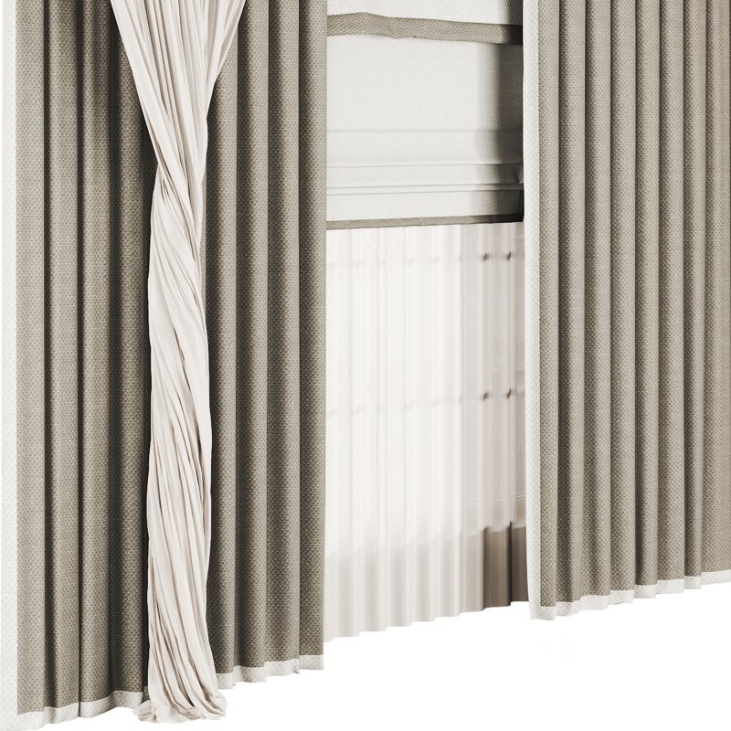 Silk and Cotton Curtain 050 Image 4