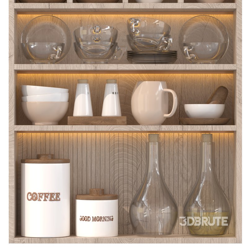 Wall Mounted Mug Shelf Image 6