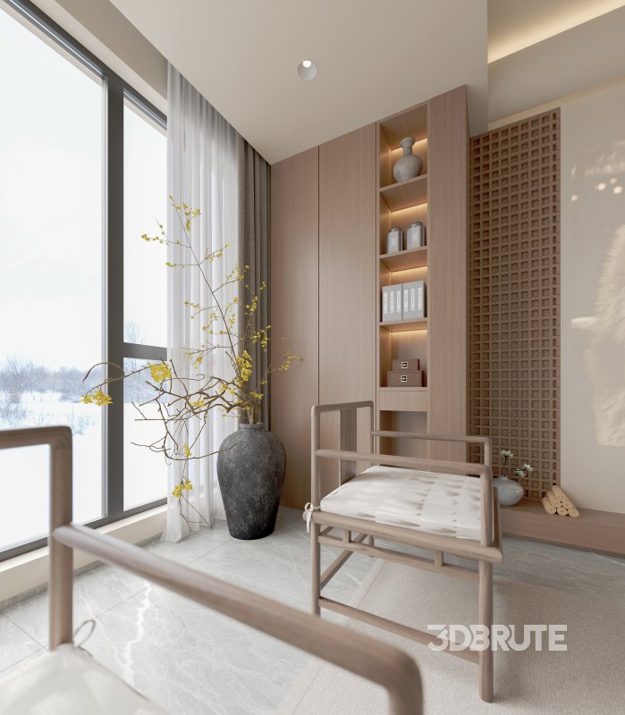 Japanese Living Room Dining Room Image 6