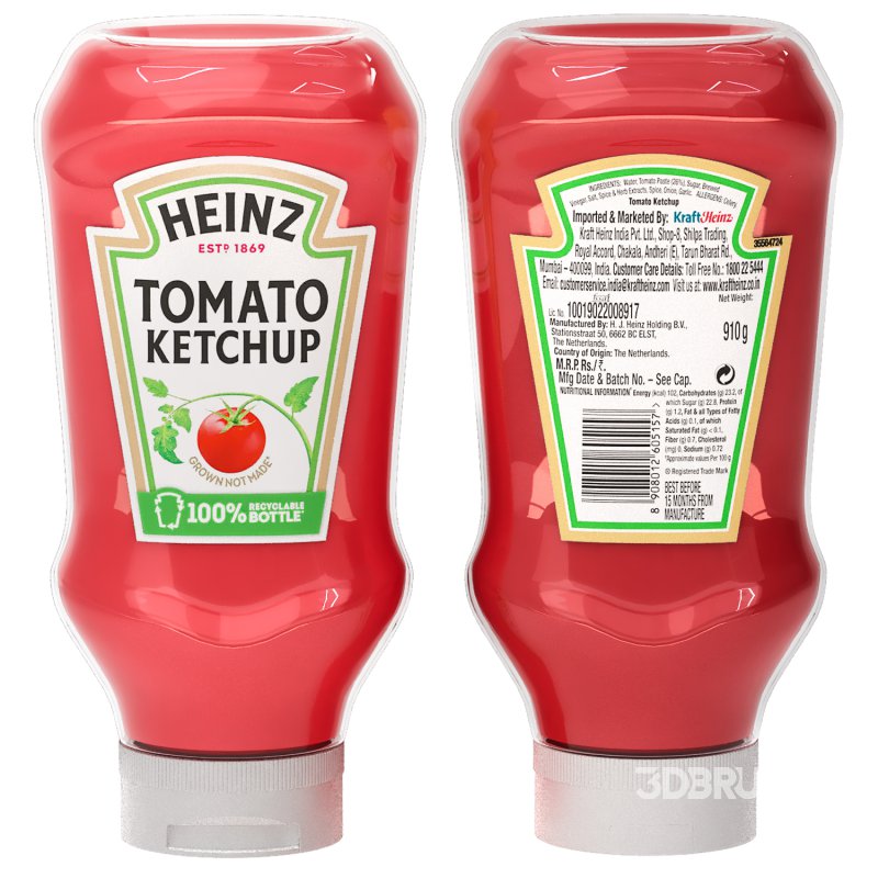 heinz tomato ketchup and yellow mustard Image 4