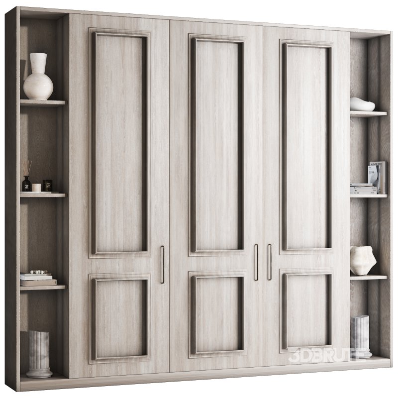 Wooden Wardrobe Set Image 2