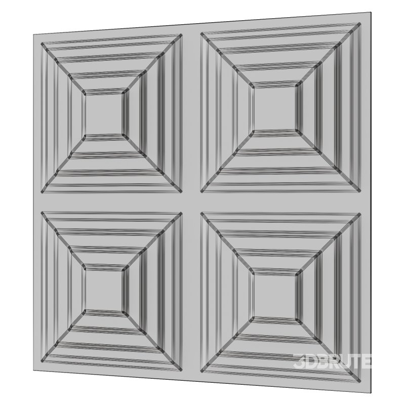 3D panel “Bell” by Gesso 3d Image 3