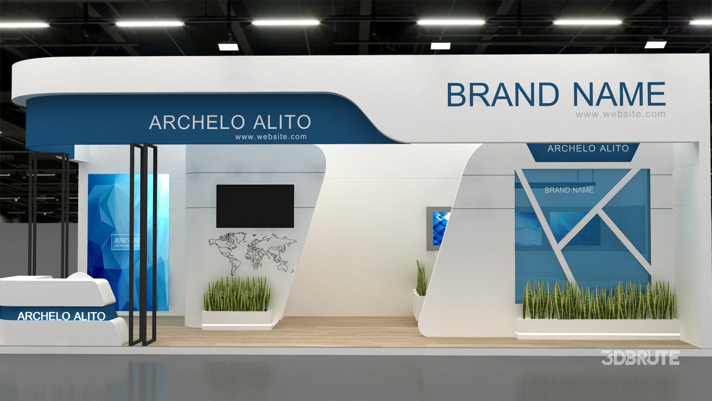 3d exhibition booth Image 1
