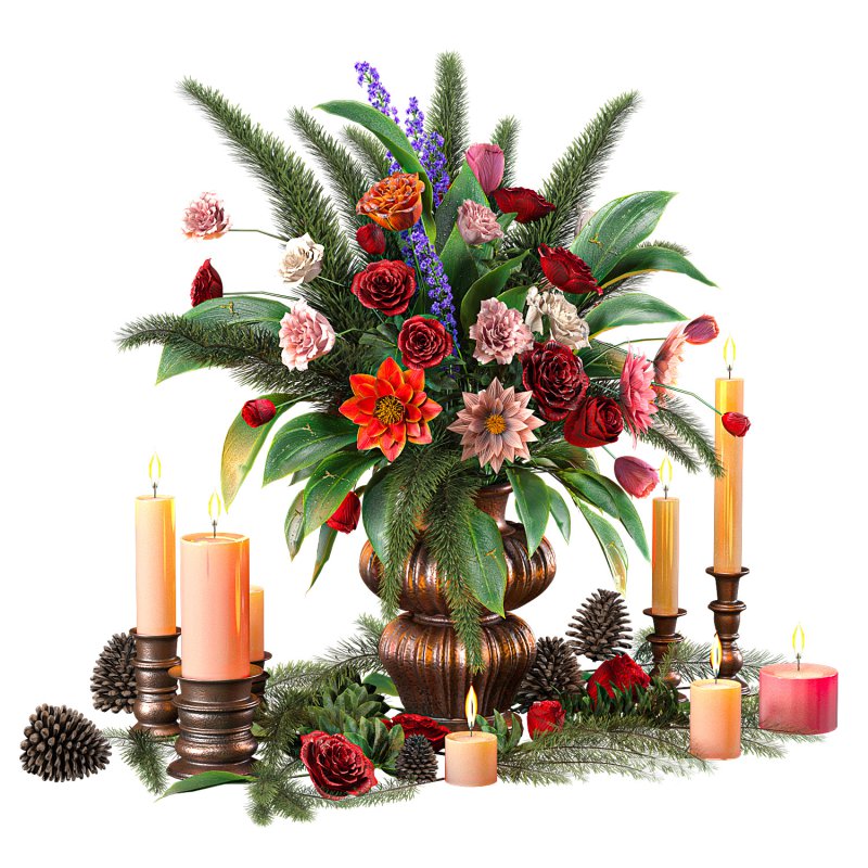 Flower In Vase 01 Image 2