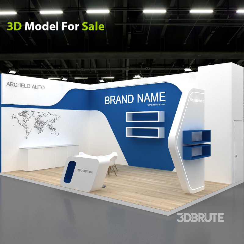 3d booth stand Image 3