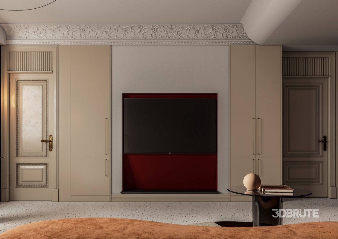 Luxurious living room and dining room Image 8