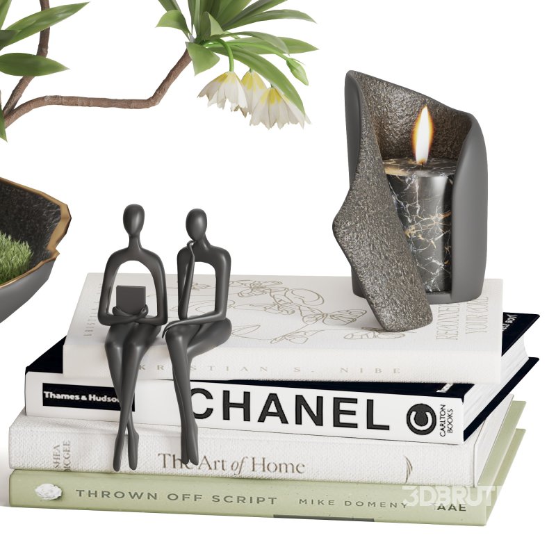 Vase and Plant Decorative Image 4