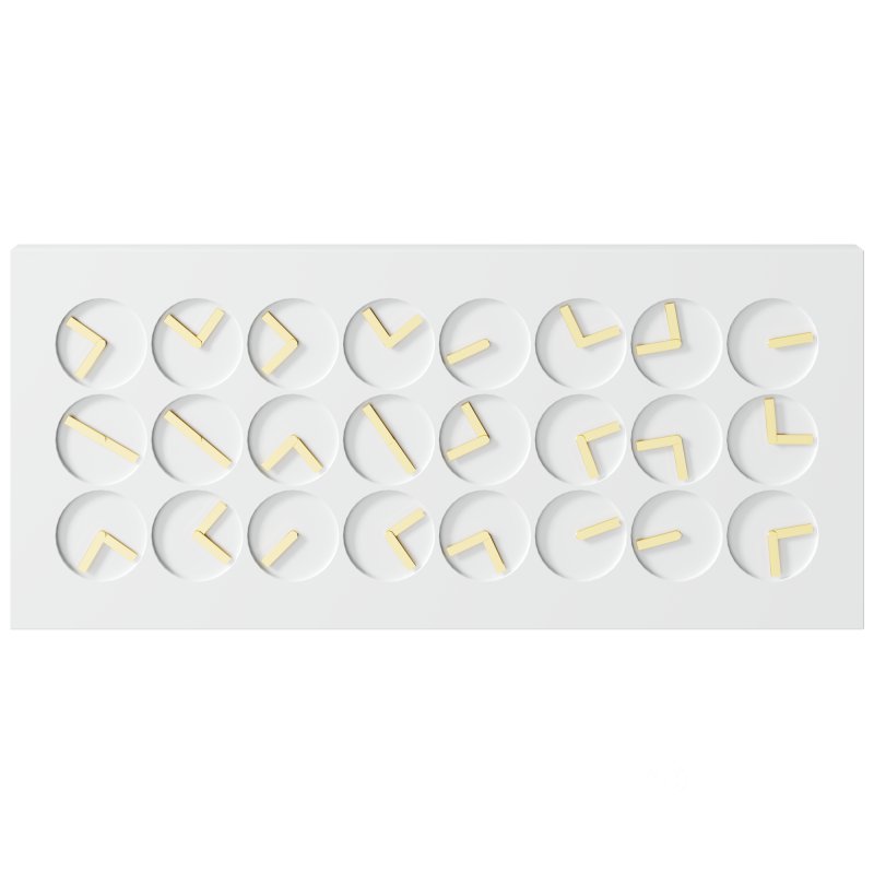 Wall Clock Clockclock 24 by Humans since 1982 Image 4