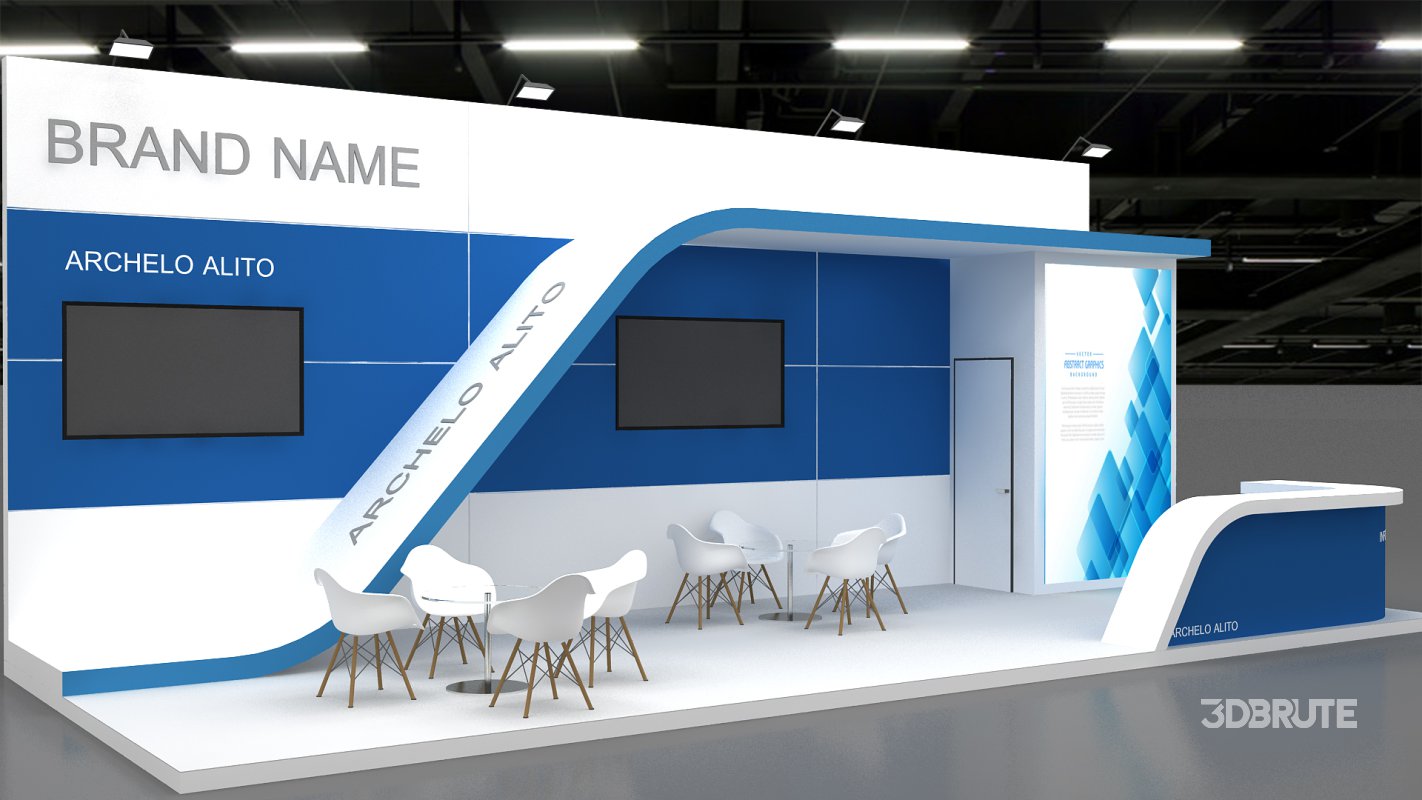 3d booth dessign Image 3