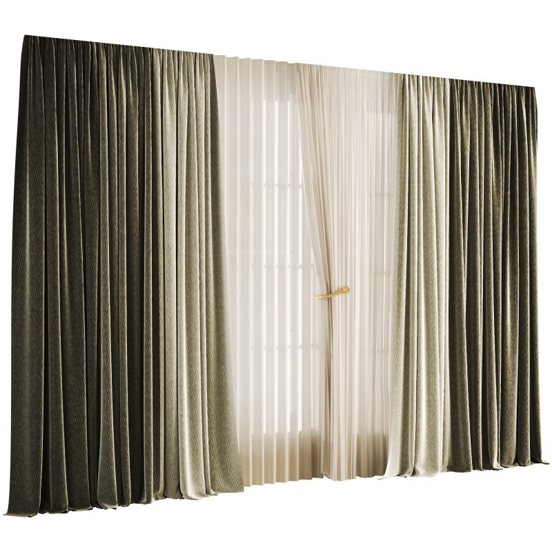 Silk and Cotton Curtain 033 Image 5