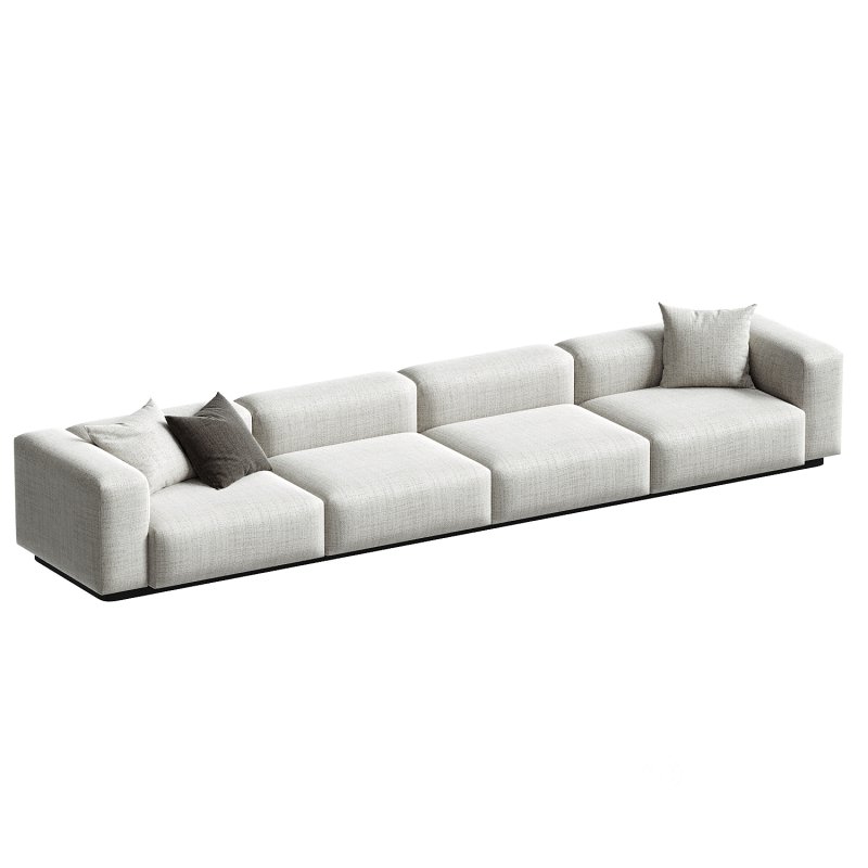 Soft Modular Sofa Linear set Image 6