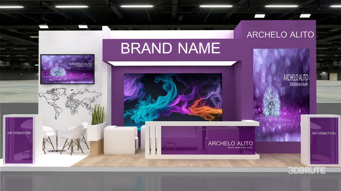 3d booth stand Image 5