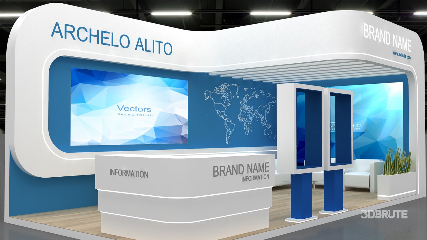 3d exhibition model Image 3