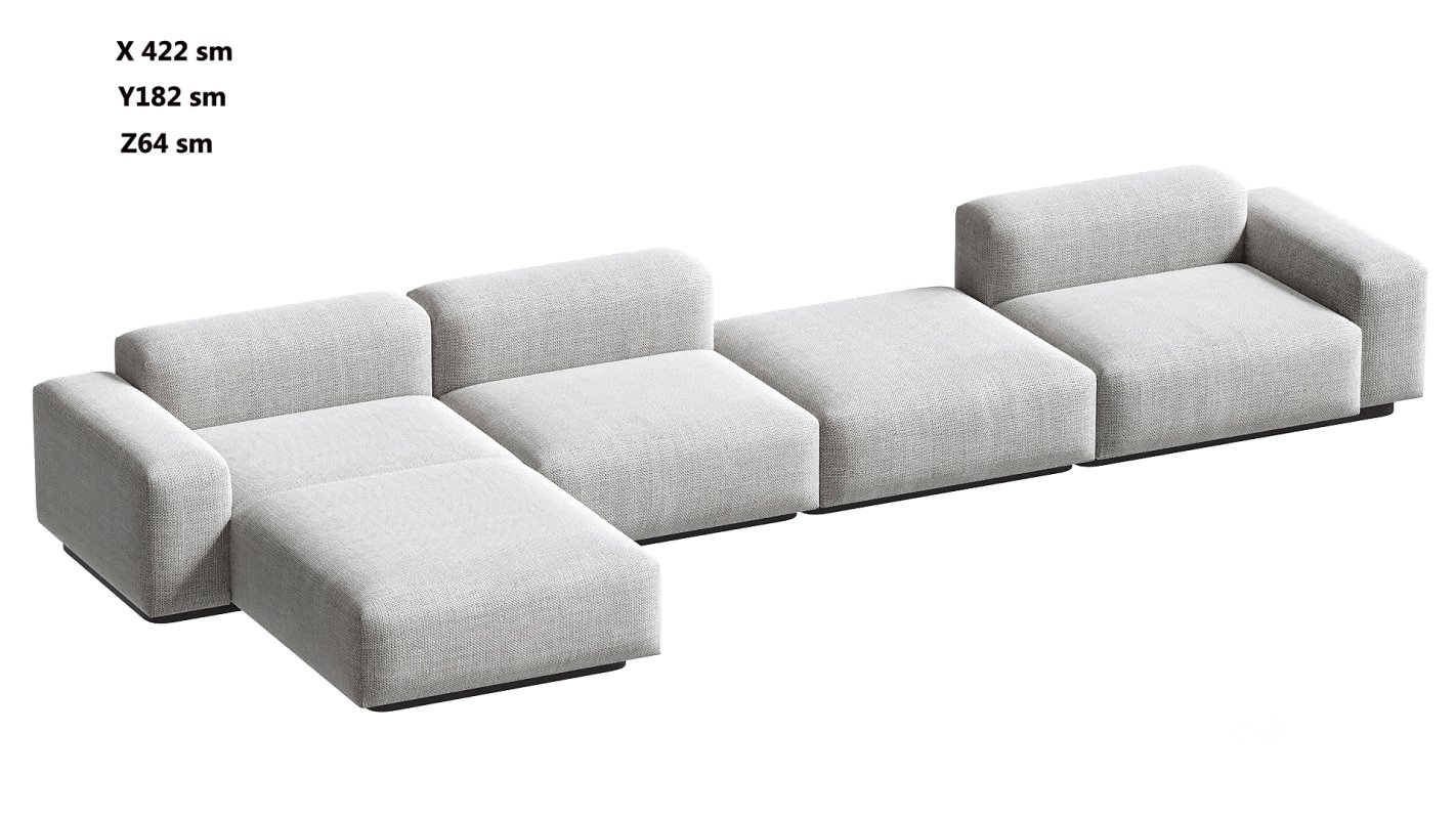 Soft Modular Sofa Image 9