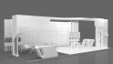 3d exhibition booth stand - Thumbnail 11