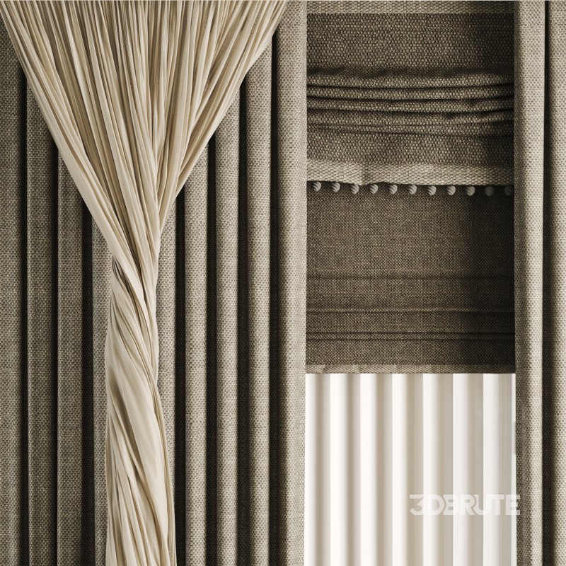 Silk and Cotton Curtain 040 Image 5