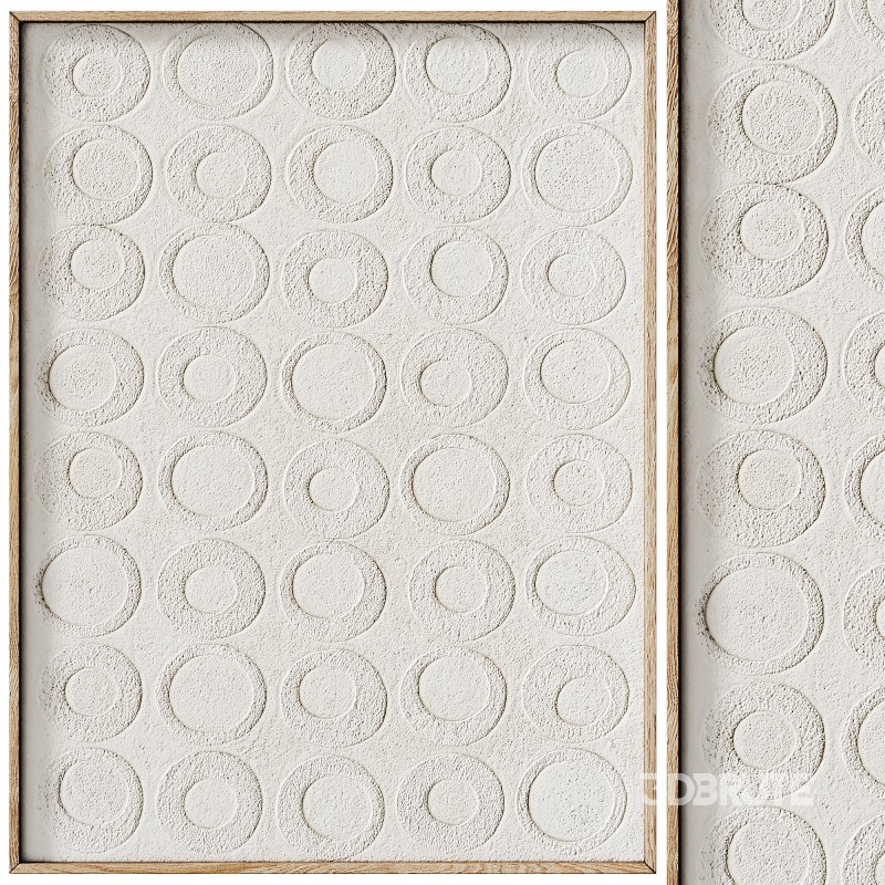 Decorative panel 3D ART RELIEF 45 Image 1