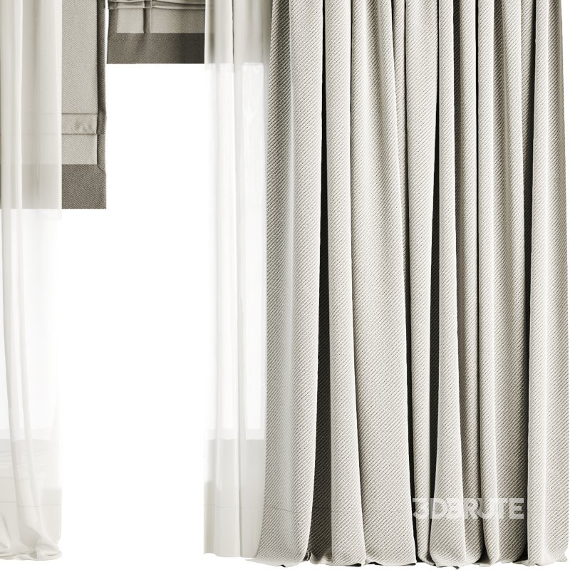 Silk and Cotton Curtain 041 Image 2