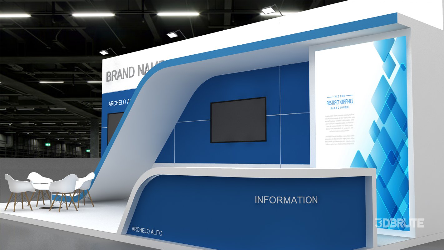 3d booth dessign Image 7