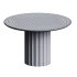 Danae Round Stone Dining Table - Thumbnail 7