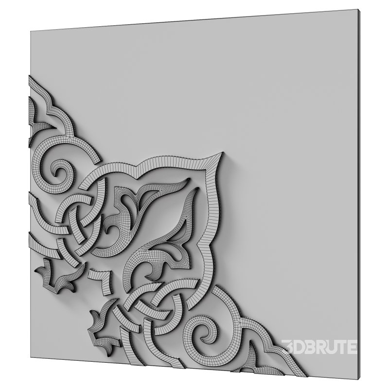 3d panel “EAST-4” by Gesso 3d Image 3