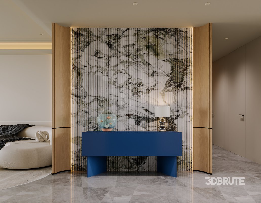 Modern living and dining room bedroom Image 11