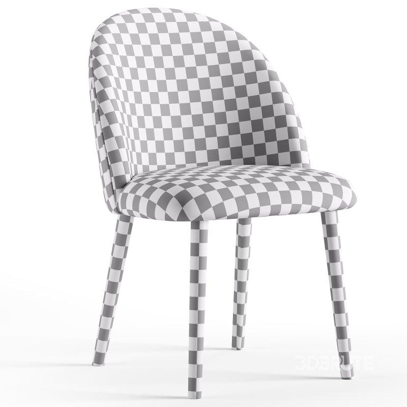 Chloe Fabric Dining Chair Image 6