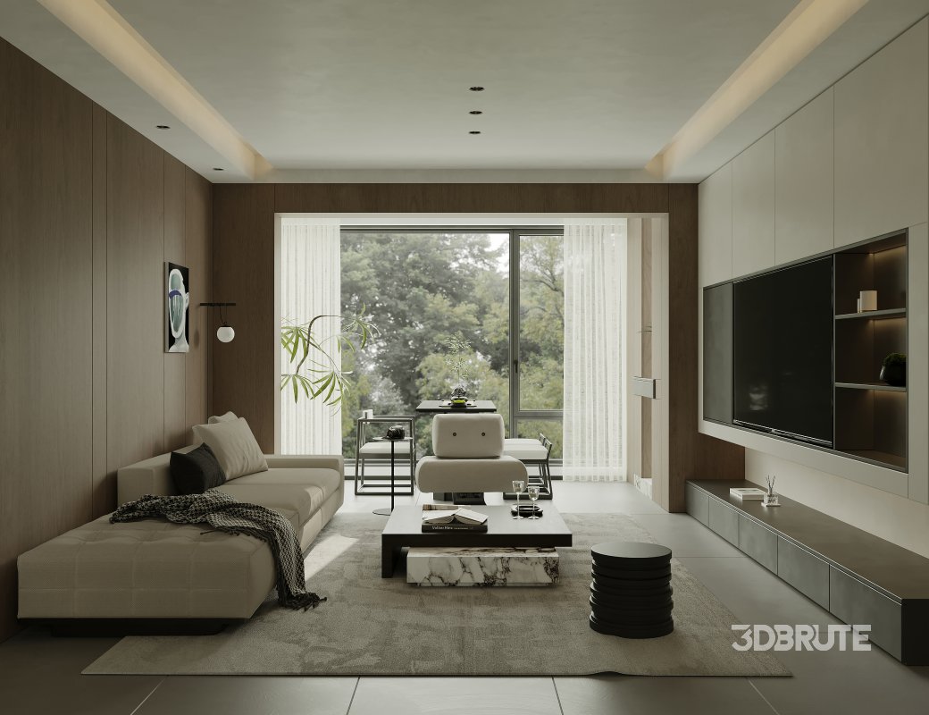 Living Room Dining Room Kitchen Bathroom Dressing Room Image 1