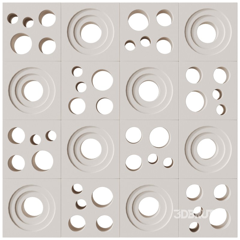 Modular Wall 25 Set by Tesselle Image 1