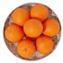 Marble Fruit Bowl with Oranges - Thumbnail 3