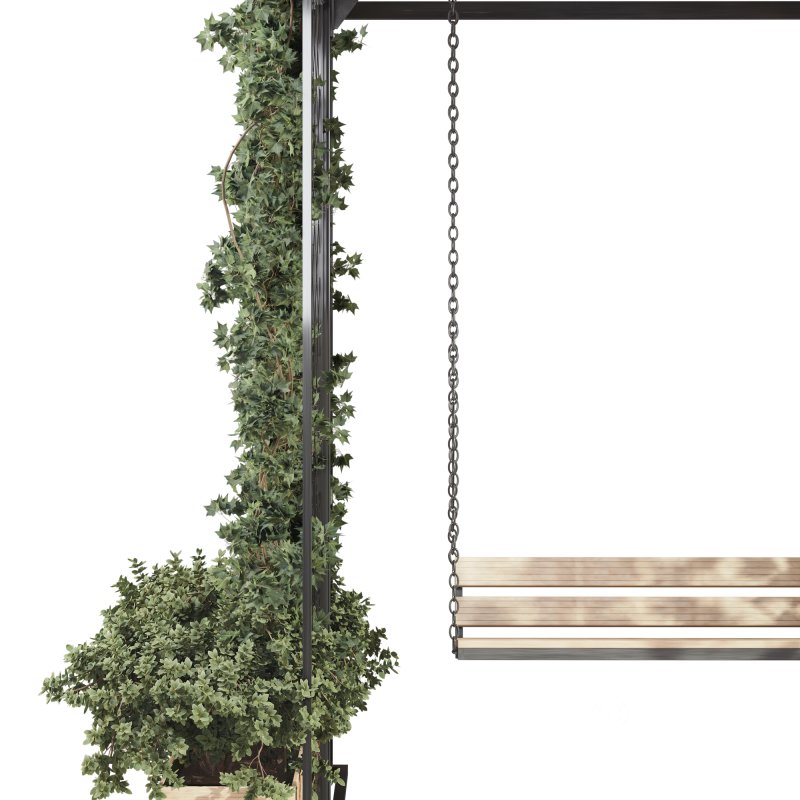 Ivy Plants Garden and Gazebo Swing 02 Image 3