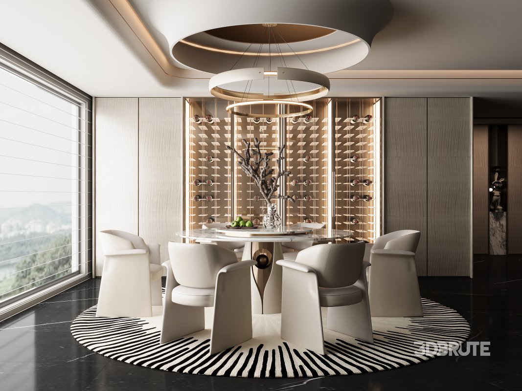 Modern dining room Image 1