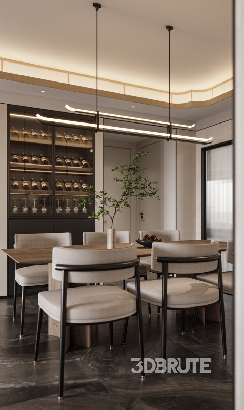 Chinese Living Room Dining Room Image 2