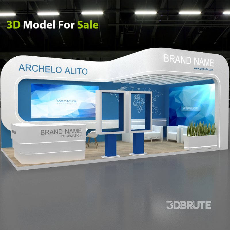 3d exhibition model Image 5