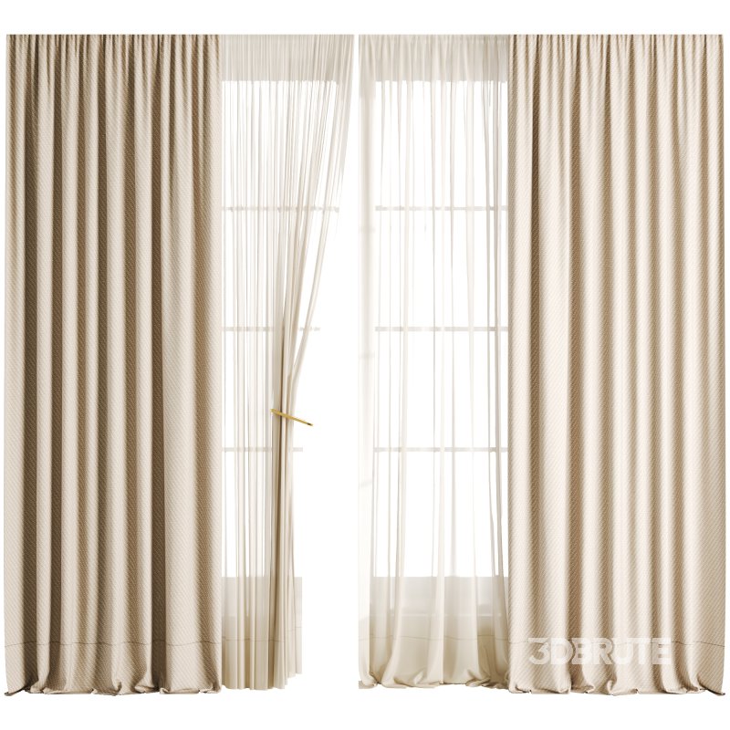 Silk and Cotton Curtain 030 Image 2