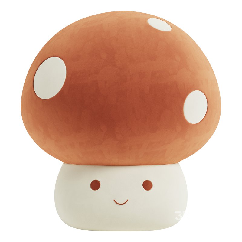 Spotted Mushroom Kids Animal Toy Image 2