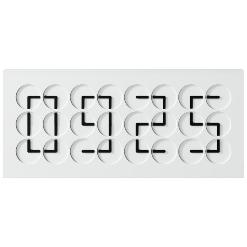 Wall Clock Clockclock 24 by Humans since 1982 Image 2