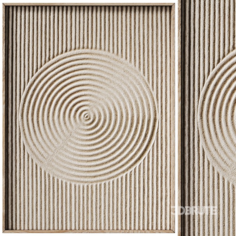 Decorative panel 3D ART RELIEF 46 Image 1