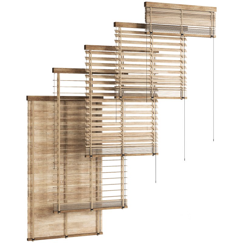 Wooden Blinds Set 27 Image 2