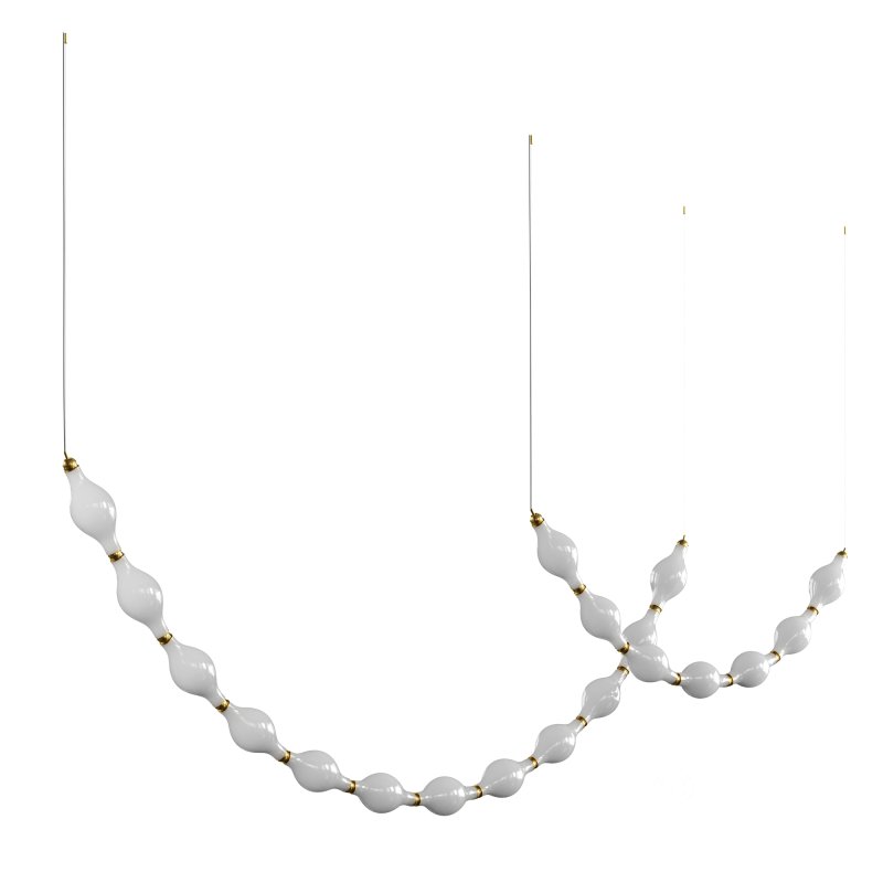 Dewy S12-S07 pendant light by Euroluce Vol 2 Image 3