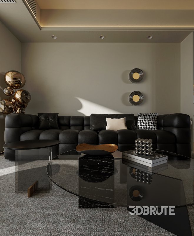 Modern living room dining room Image 7